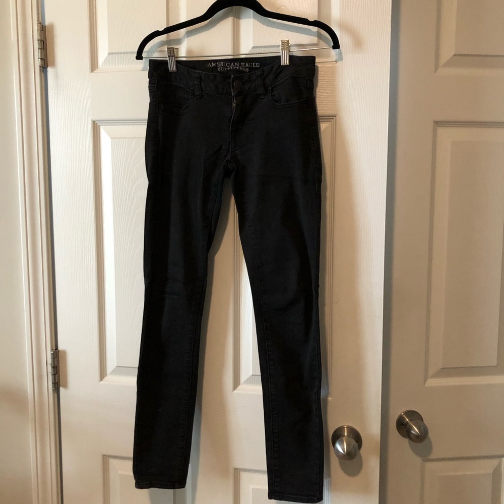 Black jeggings